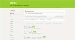 Desktop Screenshot of oert.org